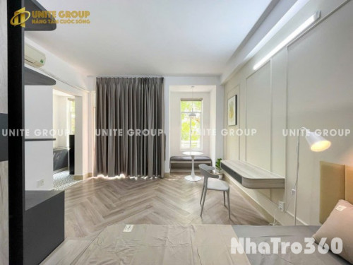 1PN 40M2 FULL NỘI THẤT, CỬA SỔ LỚN, GẦN LOTTE MART, TDTU, RMIT Q1,4,8