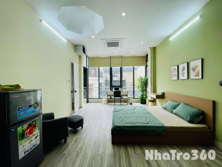 Cho Thuê Căn Hộ Studio FullNT Gần CV Hoàng Văn Thụ