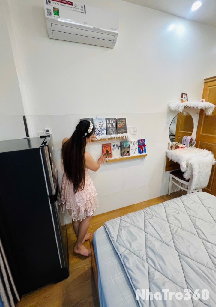 Cho thuê căn hộ Studio Ban công thoáng Q4 gần ĐH Luật, ĐH Nguyễn Tất Thành, cầu Tân Thuận, cầu Khánh Hội