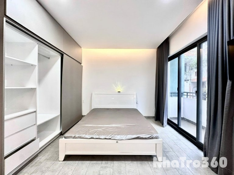 Cho thuê căn hộ Studio Ban công thoáng Q8 gần cầu Nguyễn Văn Cừ, chợ Rạch Ông, ĐH Sư Phạm, ĐH Sài Gòn, ĐH KHTN