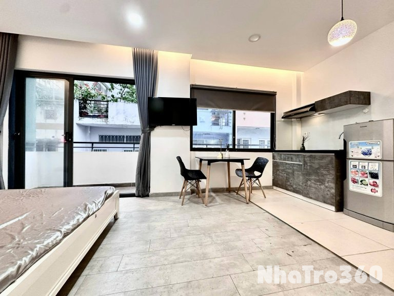 Cho thuê căn hộ Studio Ban công thoáng Q8 gần cầu Nguyễn Văn Cừ, chợ Rạch Ông, ĐH Sư Phạm, ĐH Sài Gòn, ĐH KHTN