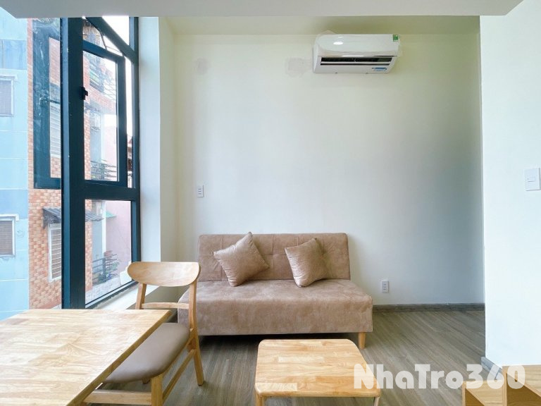 Cho thuê căn hộ Duplex Cửa sổ thoáng Q4 gần ĐH Luật, ĐH Nguyễn Tất Thành, cầu Tân Thuận, cầu Khánh Hội