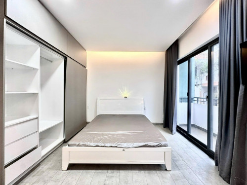 Cho thuê căn hộ Studio Ban công thoáng Q8 gần cầu Nguyễn Văn Cừ, chợ Rạch Ông, ĐH Sư Phạm, ĐH Sài Gòn, ĐH KHTN