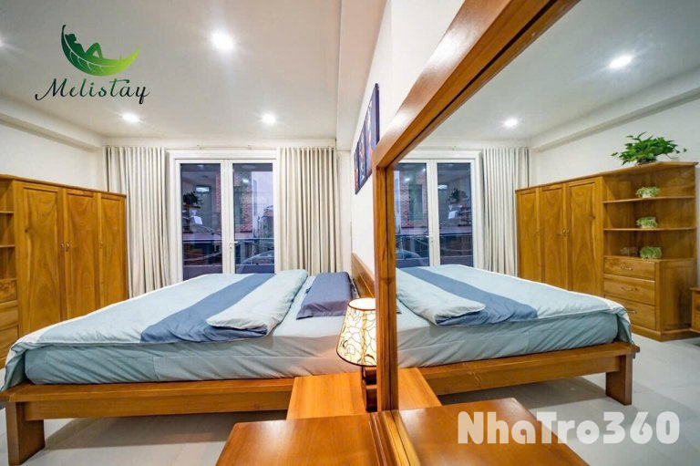 Cho thuê căn hộ Studio Ban công thoáng Q1 gần cầu Ông Lãnh, cầu Calmette, ĐH Văn Lang, chợ Bến Thành