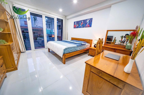 Cho thuê căn hộ Studio Ban công thoáng Q1 gần cầu Ông Lãnh, cầu Calmette, ĐH Văn Lang, chợ Bến Thành
