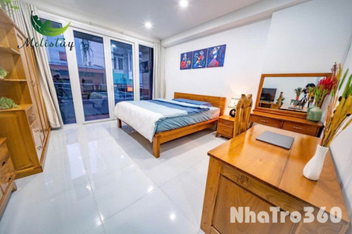 Cho thuê căn hộ Studio Ban công thoáng Q1 gần cầu Ông Lãnh, cầu Calmette, ĐH Văn Lang, chợ Bến Thành