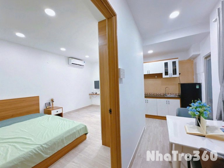 Cho Thuê Căn Hộ 1PN Gần Vòng Xoay Lăng Cha Cả