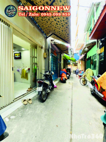 CHO THUÊ NHÀ HẺM BẠCH VÂN , PHƯỜNG AN ĐÔNG (P.5, Q.5 CŨ) GIÁ 9 TRIỆU.