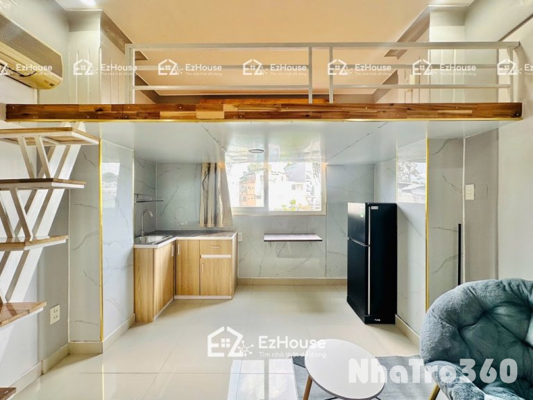 Full nội thất, tự do, giá rẻ, cửa sổ, gác