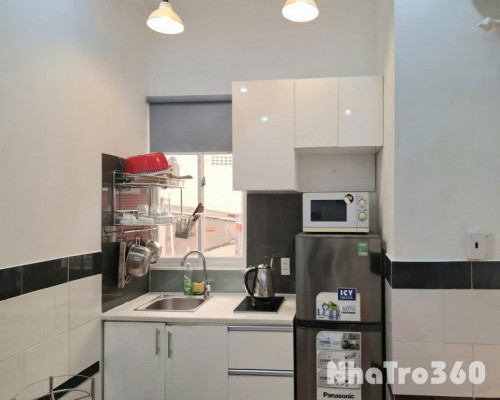 ✨CHO THUÊ CĂN HỘ STUDIO BAN CÔNG - FULL NỘI THẤT QUẬN 8✨️