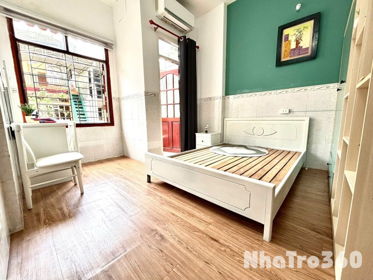 💥 Cho thuê căn hộ ban công, full nội thất, máy giặt riêng quận 10. 