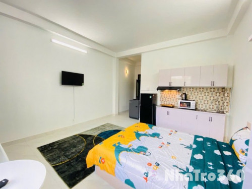 😍Cho thuê căn Studio Quận 10 ban công lớn