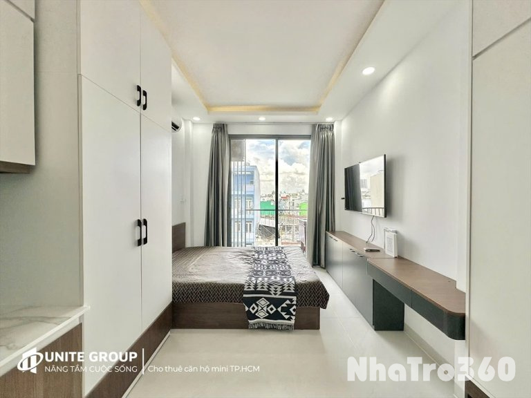Căn hộ studio mới, Full nội thất ngay cầu chữ Y