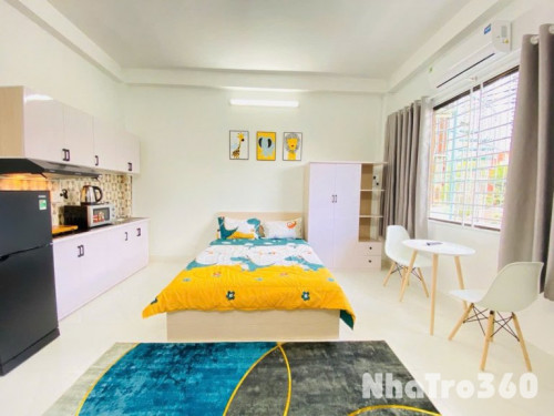😍Cho thuê căn Studio Quận 10 ban công lớn
