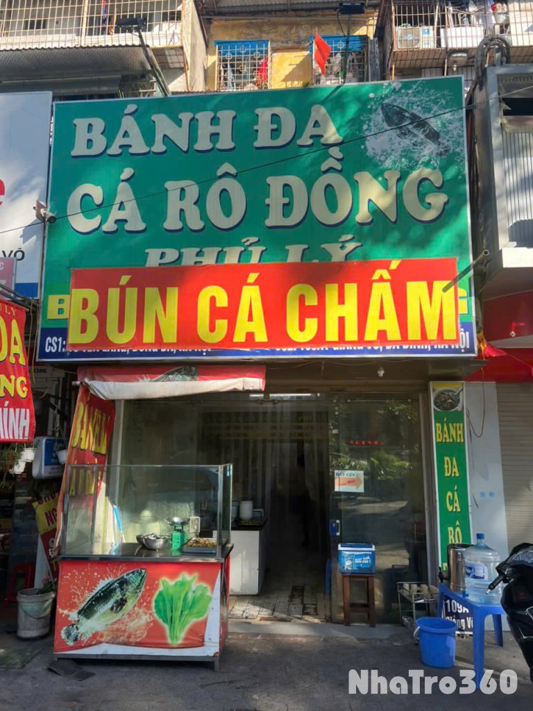 Sang nhượng quán Bánh đa cá rô đồng – Vị trí đắc địa Giảng Võ