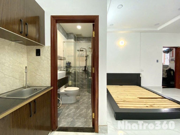 Cho thuê căn hộ Studio Cửa sổ Q8 gần Parc Mall, nhà thờ Nam Hải, cầu Chánh Hưng