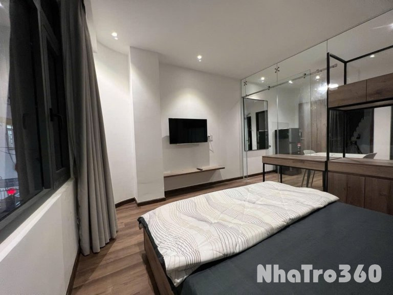 Cho thuê căn hộ 1 Phòng ngủ Cửa sổ Q1 gần cầu Ông Lãnh, cầu Calmette, ĐH Văn Lang, chợ Bến Thành