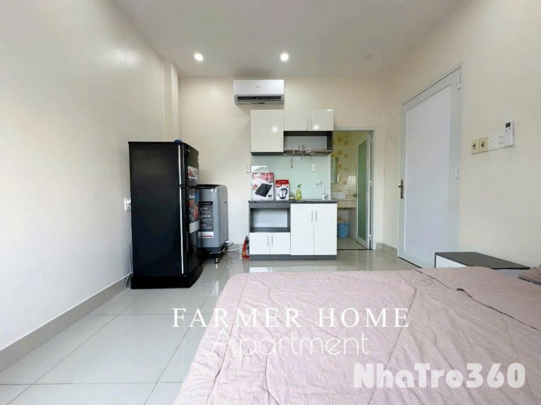 Studio giá rẻ cửa sổ lớn - có máy giặt riêng - full nội thất tại trung tâm quận 10