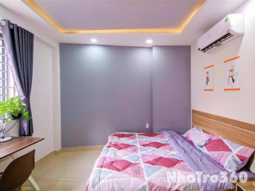 😍Cho thuê căn 1 phòng ngủ Quận 10 cửa sổ