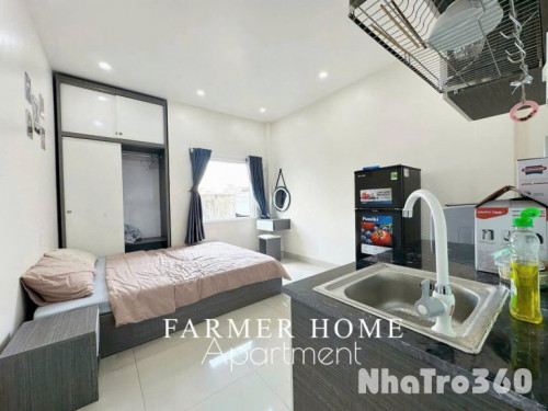 Studio giá rẻ cửa sổ lớn - có máy giặt riêng - full nội thất tại trung tâm quận 10