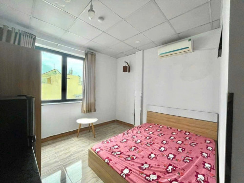 Cho thuê căn hộ Studio Cửa sổ thoáng Q4 gần chợ 200, ĐH Luật, ĐH Nguyễn Tất Thành, nhà thờ Xóm Chiếu