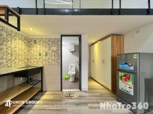 Cho thuê căn hộ Duplex Cửa sổ Q4 gần ĐH Luật, ĐH Nguyễn Tất Thành, cầu Kênh Tẻ, cầu Ông Lãnh