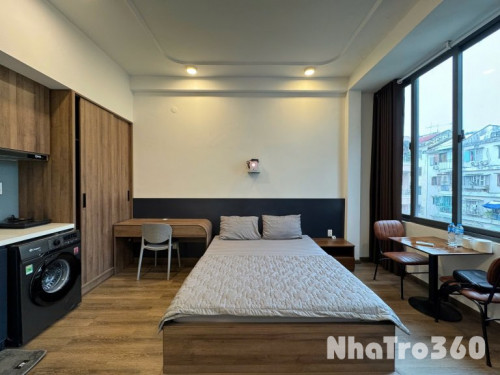 Cho thuê căn hộ Studio Ban công Q1 gần cầu Thị Nghè, cầu Ba Son, ĐH Mở, ĐH Kinh tế UEH