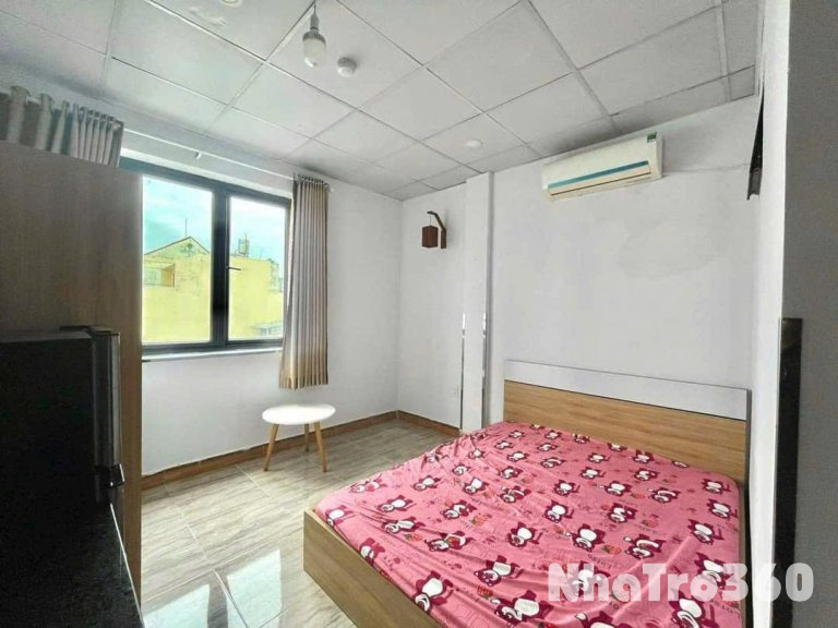 Cho thuê căn hộ Studio Cửa sổ thoáng Q4 gần chợ 200, ĐH Luật, ĐH Nguyễn Tất Thành, nhà thờ Xóm Chiếu