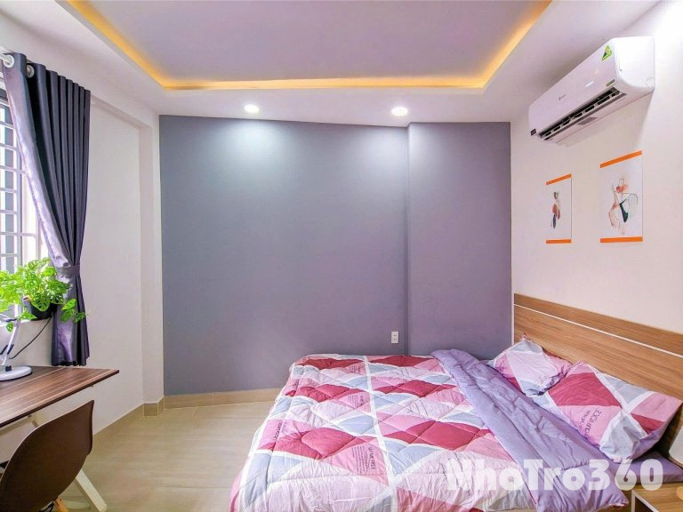 Cho thuê căn hộ 1PN, Q10, đường Tô Hiến Thành, gần ĐH Y Khoa, ĐH Bách Khoa, Vạn Hạnh Mall