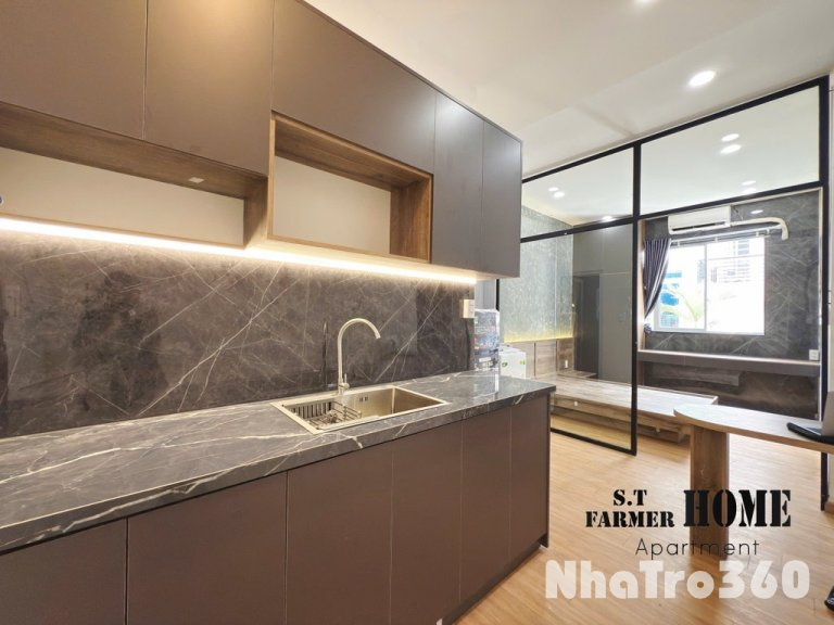 Full nội thất, cửa sổ, studio, tách bếp, 1pn