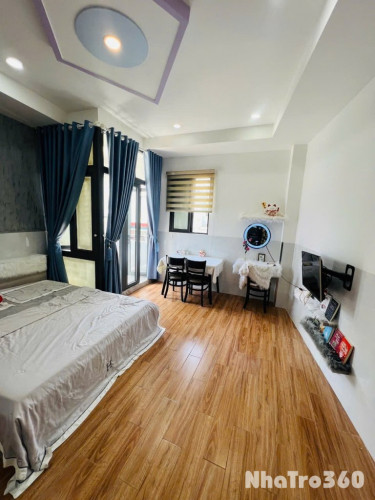 Cho thuê căn hộ Studio Ban công Q4 gần cầu Kênh Tẻ, ĐH Luật, ĐH Nguyễn Tất Thành, cầu Khánh Hội