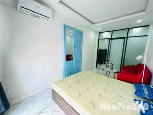 CHO THUÊ 1PN BAN CÔNG FULL NỘI THẤT NGAY TRUNG TÂM