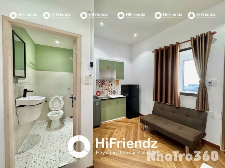 Full nội thất, 1 phòng ngủ, tách bếp, cửa sổ