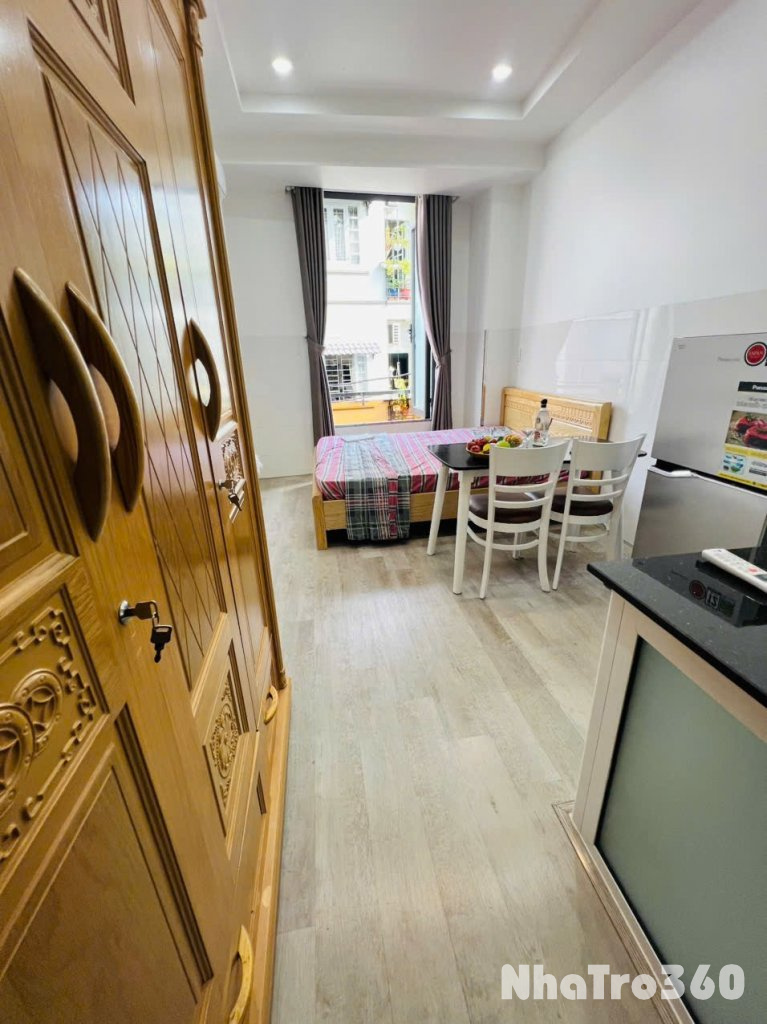 ✨ Cho thuê căn hộ Studio có ban công thoáng mát tại Q4 – Full nội thất gần ĐH Luật, ĐH Nguyễn Tất Thành, cầu Tân Thuận ✨