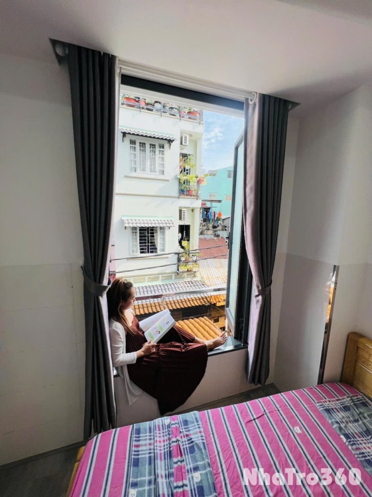 ✨ Cho thuê căn hộ Studio có ban công thoáng mát tại Q4 – Full nội thất gần ĐH Luật, ĐH Nguyễn Tất Thành, cầu Tân Thuận ✨