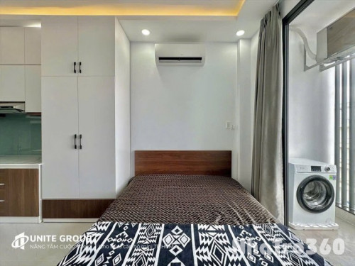 Cho thuê căn hộ Studio Ban công, Máy giặt riêng Q8 gần cầu Nguyễn Văn Cừ, cầu chữ Y, Parc Mall