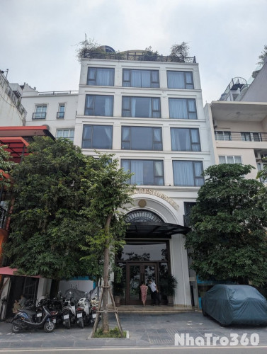 Cho thuê nhà Nguyễn Hoàng, 120m2, 9 tầng, đầy đủ PCCC, thang máy làm văn phòng