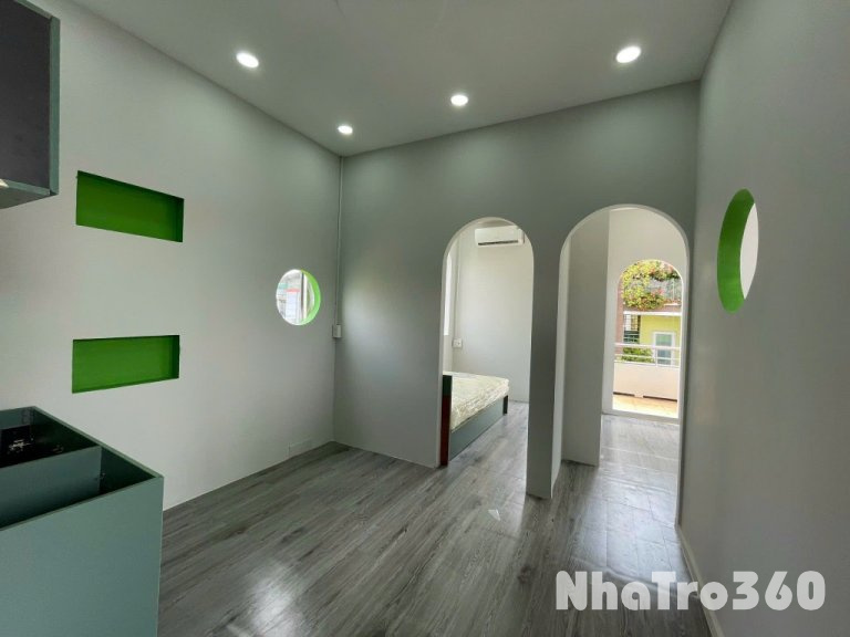 Full nội thất, 2 phòng ngủ, tách bếp, ban công