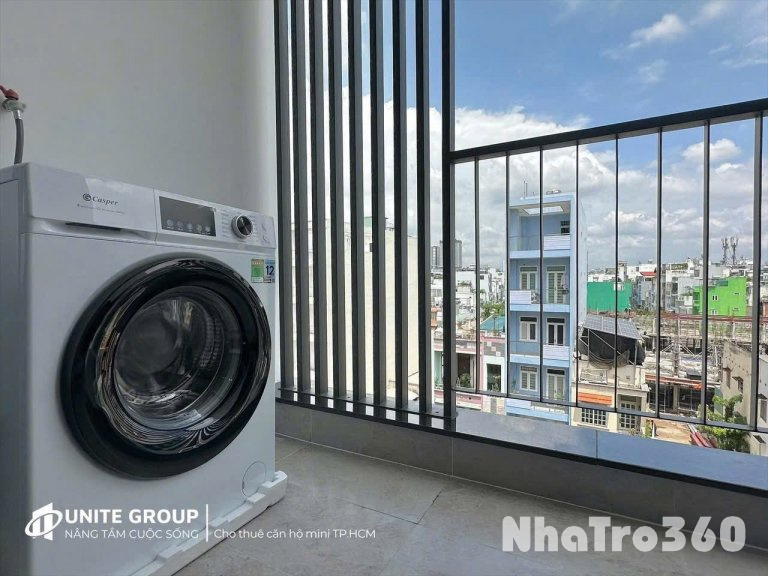 Cho thuê căn hộ Studio Ban công, Máy giặt riêng Q8 gần cầu Nguyễn Văn Cừ, cầu chữ Y, Parc Mall