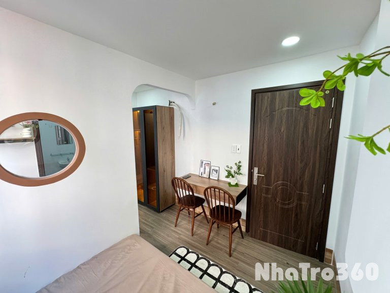 Cho thuê căn hộ mini 1PN, tách bếp, cửa sổ lớn siêu xịn xò quận 10.