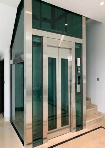 Cho thuê nhà mới , thang máy,vỉa hè, 118m2- 4T, Hoàng Quốc Việt_45 Tr