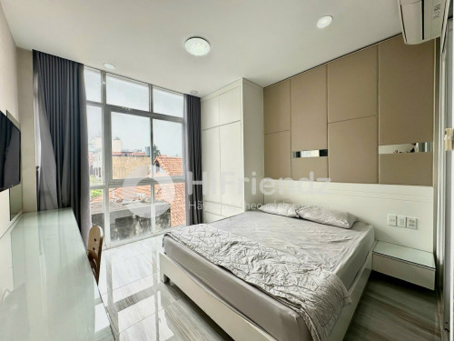 Căn hộ mini cao cấp - cửa sổ lớn - tách bếp - full nội thất quận 1