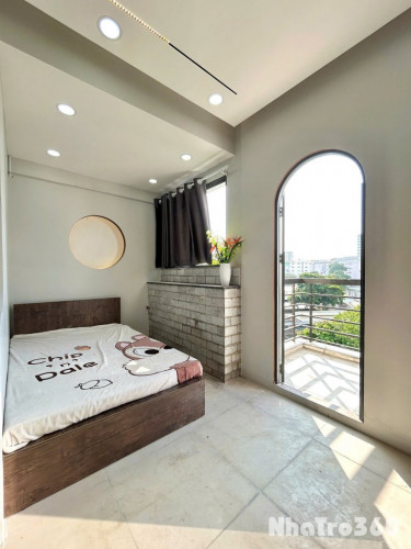 Khai trương căn STUDIO BAN CÔNG TÁCH BẾP khách ở liền được giá siu ổn