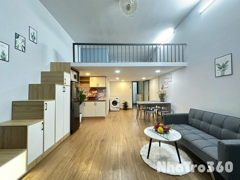 Cho thuê căn hộ Duplex Ban công rộng rãi Q10 gần nhà hát Hoà Bình, Vạn Hạnh Mall, ĐH Huflit, ĐH Kinh tế UEH