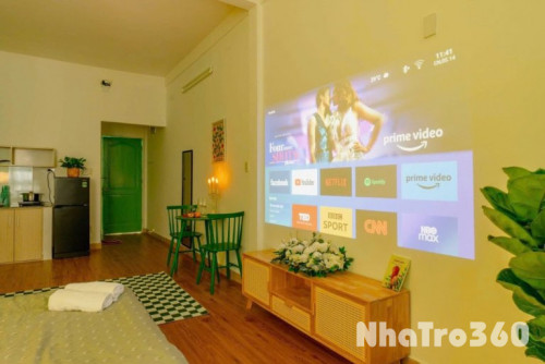 Cho thuê căn hộ quận 1 cửa sổ thoáng full nội thất