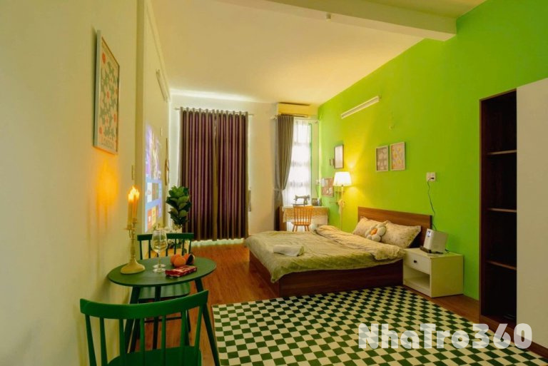 Cho thuê căn hộ quận 1 cửa sổ thoáng full nội thất