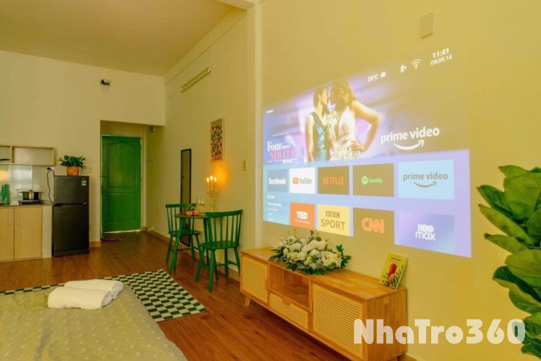 Cho thuê căn hộ quận 1 cửa sổ thoáng full nội thất