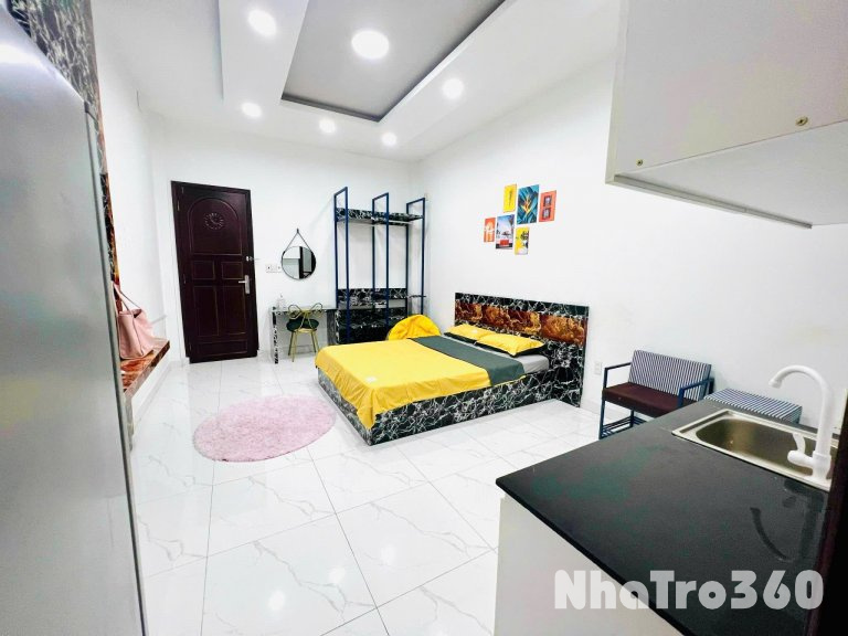 Cho thuê phòng trọ giá rẻ - Studio gần Học viện Hàng Không CS2.