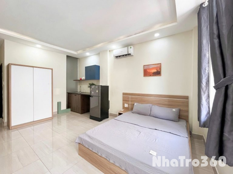 Cho thuê căn hộ Studio Ban công Q10 gần ĐH Kinh tế UEH, ĐH Bách Khoa, ĐH Hoa Sen, ĐH Huflit