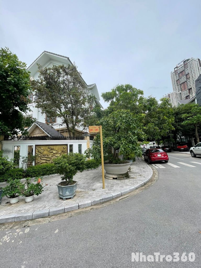 Cho thuê biệt thự lô góc siêu đẹp 250m2, 4 tầng, KĐT Mỹ Đình, hợp chuyên gia ở